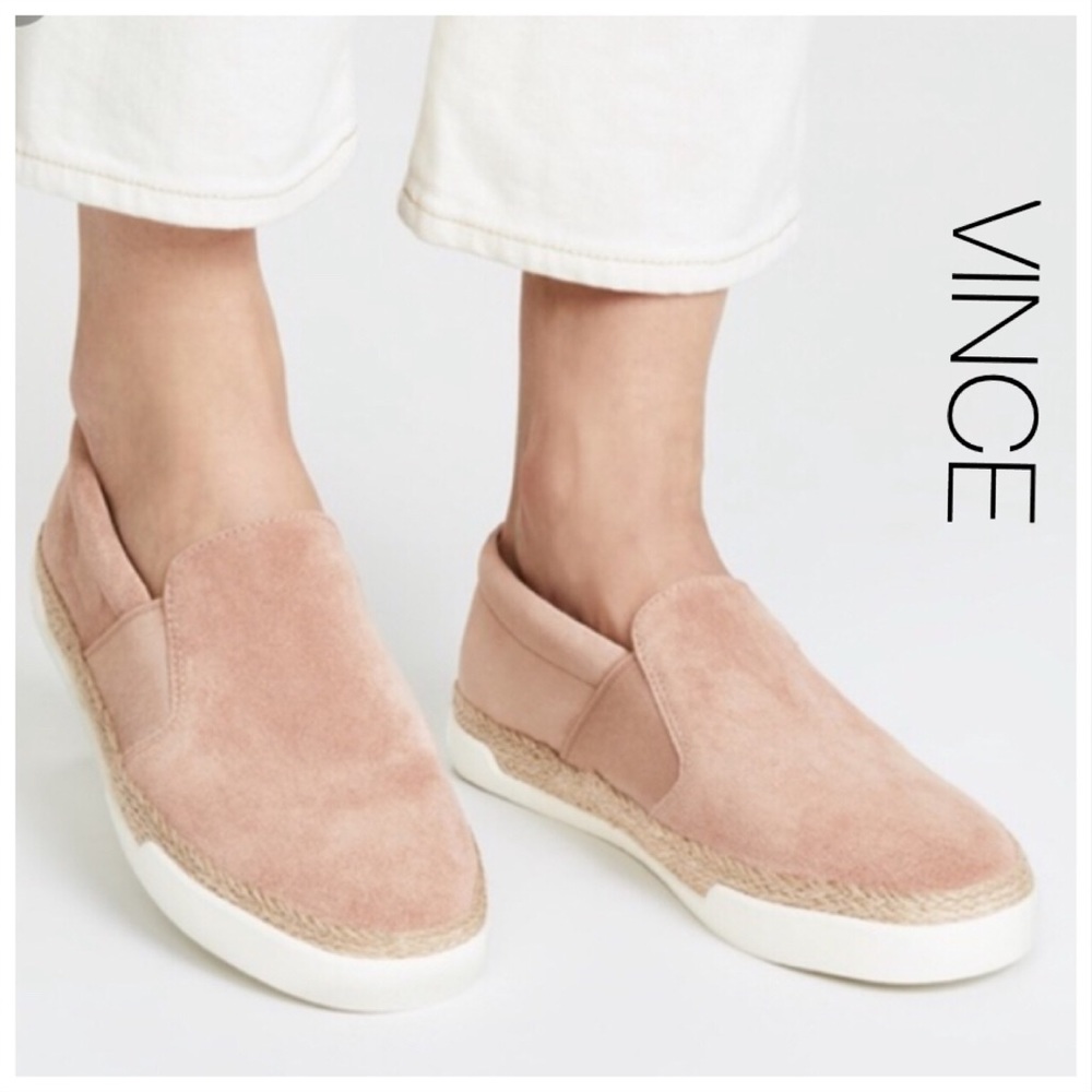 Vince Blush Jonah Espidrille Sneakers 7.5